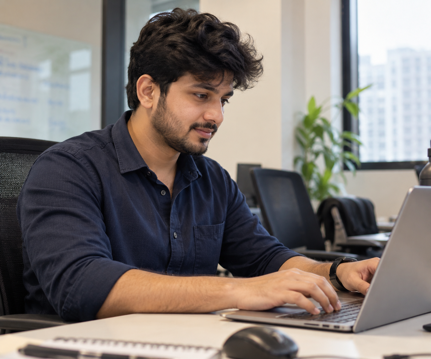 Focused work — adult ADHD support at Solace Mind Clinic, Nerul